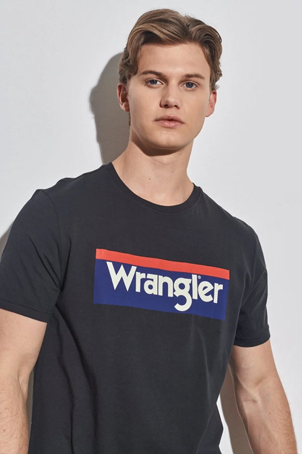 Wrangler Oversize Erkek T-Shirt - Kısa Kol - Minimalist Tarz