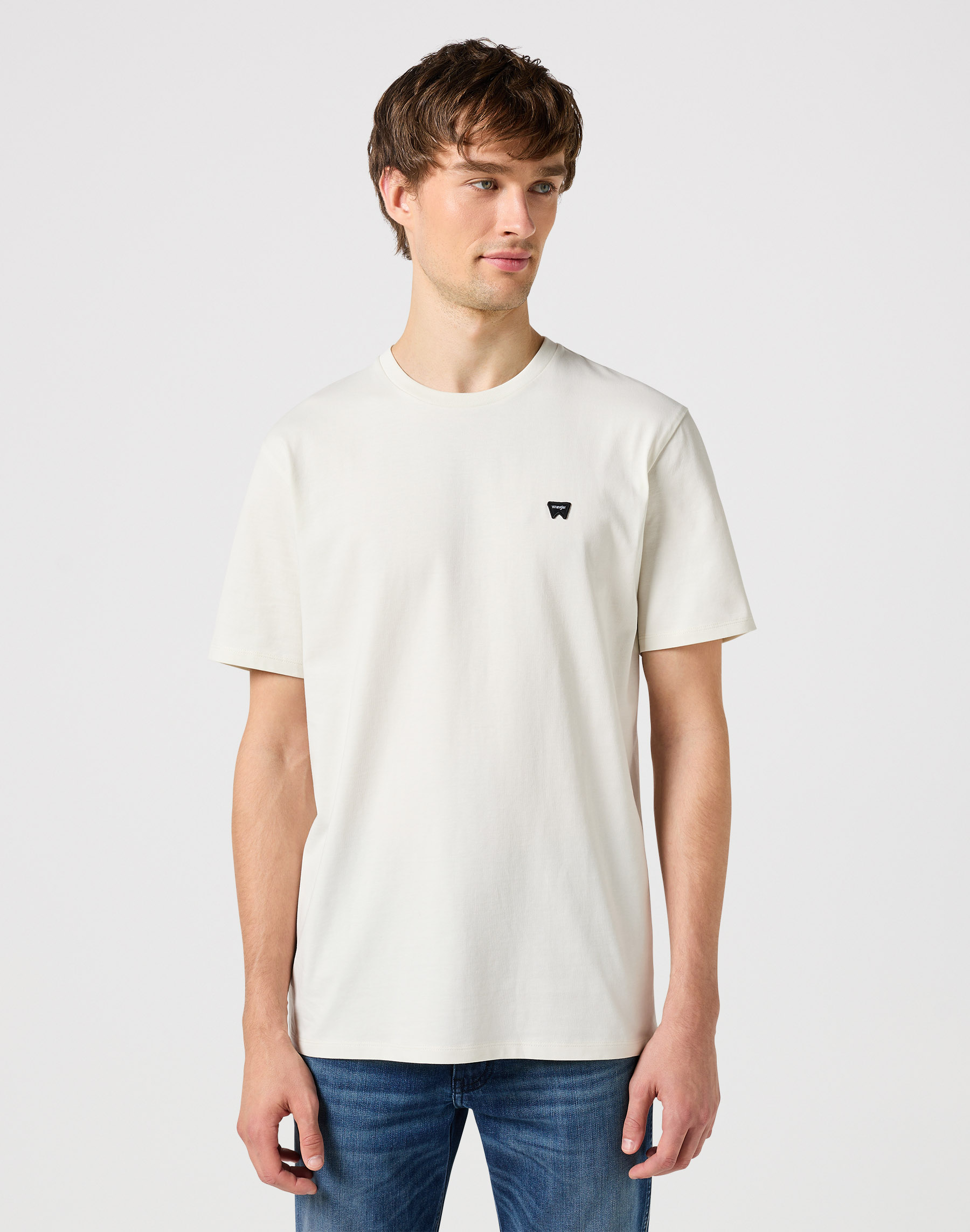 Wrangler Oversize Erkek T-Shirt - Minimalist Tarz - Kısa Kol Translation missing: tr.content.product_image_main