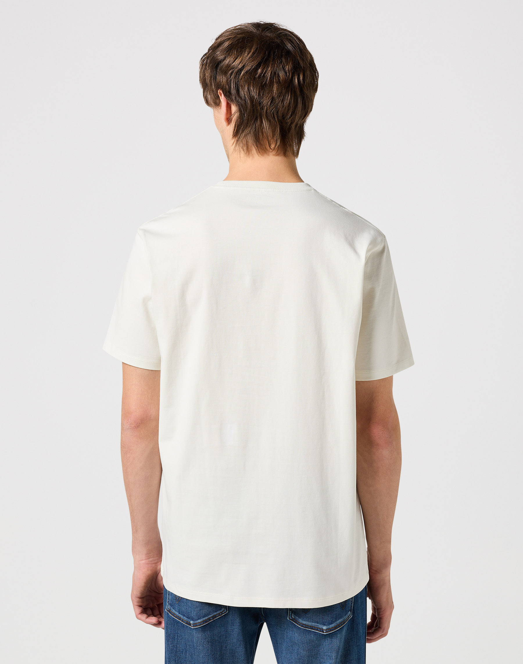 Wrangler Oversize Erkek T-Shirt - Minimalist Tarz - Kısa Kol
