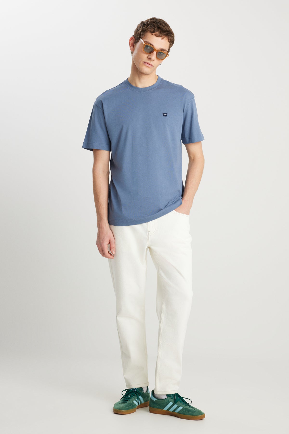 Wrangler Minimalist Regular Fit Kısa Kol Erkek T-Shirt - Günlük Şıklık