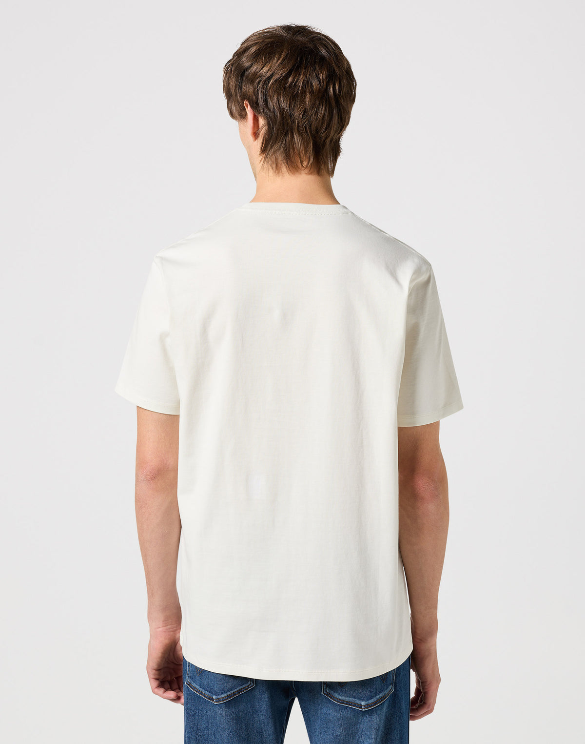 Wrangler Oversize Erkek T-Shirt - Minimalist Tarz - Kısa Kol