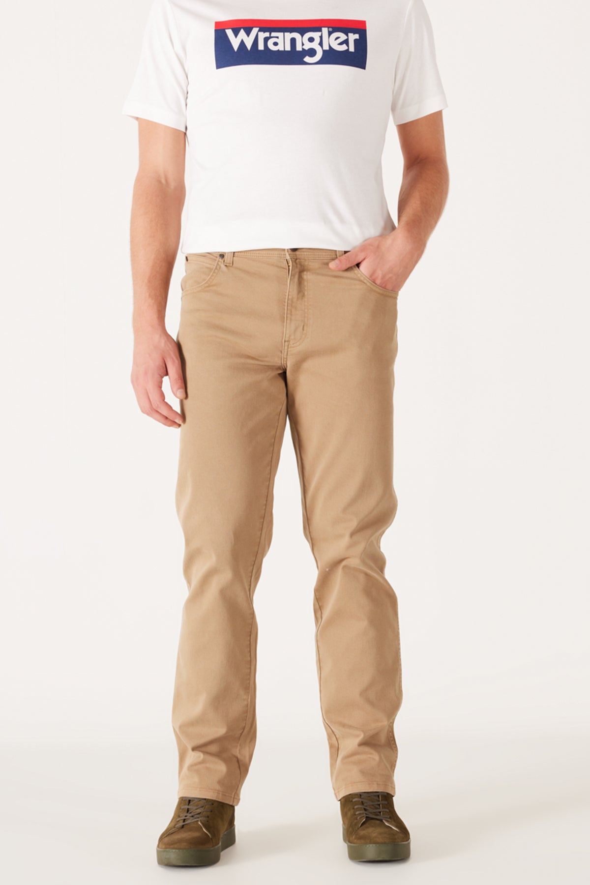 Wrangler Regular Fit Normal Kesim Normal Bel Esnek Pantolon Translation missing: tr.content.product_image_main