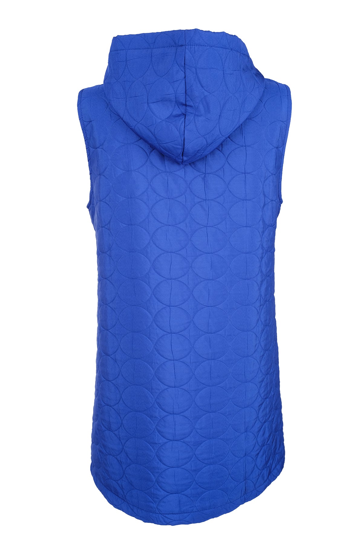 Vedi Midi Kapüşonlu Oversize Yelek - Minimalist Tarz