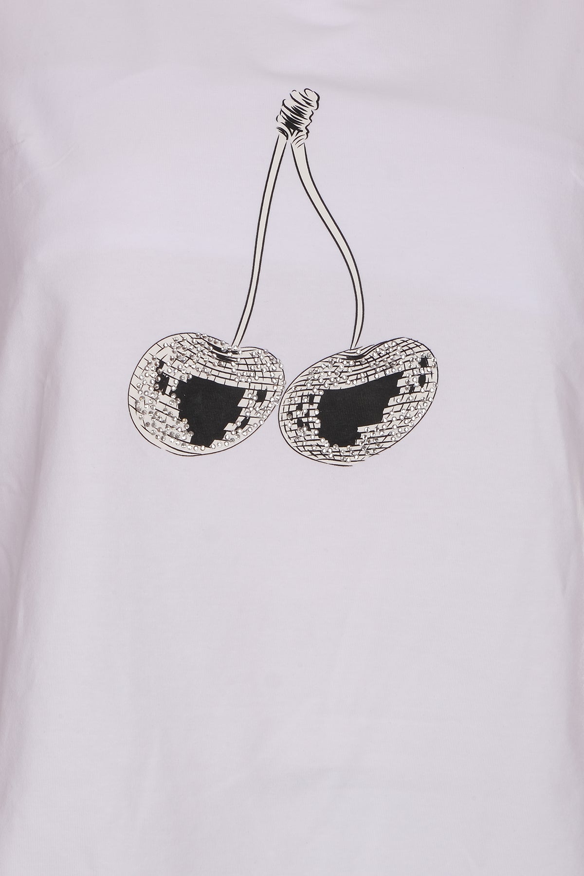 Ysatis Minimalist V Yaka Kolsuz Crop Bluz - Günlük Tarz Translation missing: tr.content.product_image_secondary