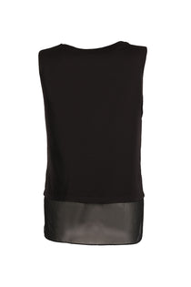 Ysatis V Yaka Kolsuz Şifon Bluz - Minimalist Günlük Tarz
