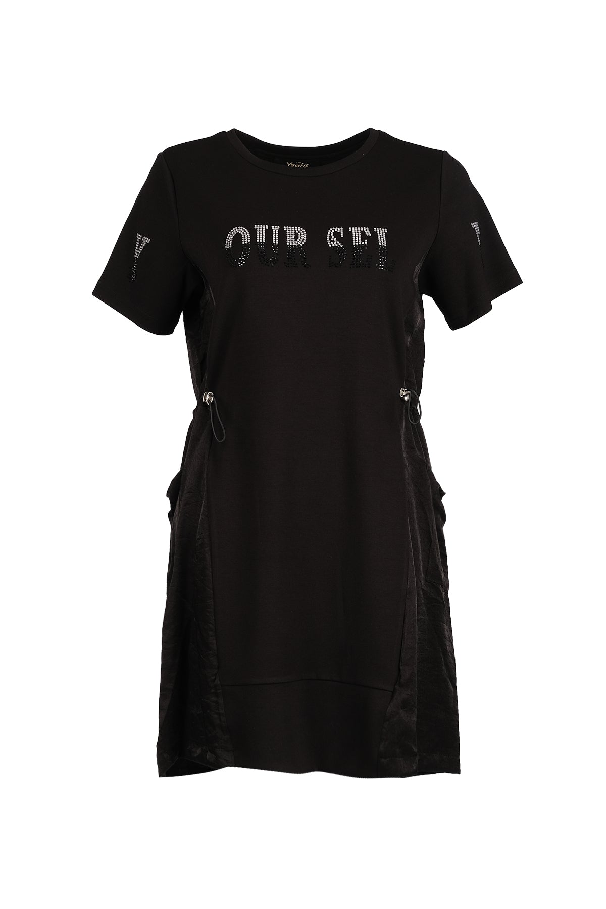 Ysatis Oversize Midi Elbise - Kısa Kol - Günlük Şıklık Translation missing: tr.content.product_image_main