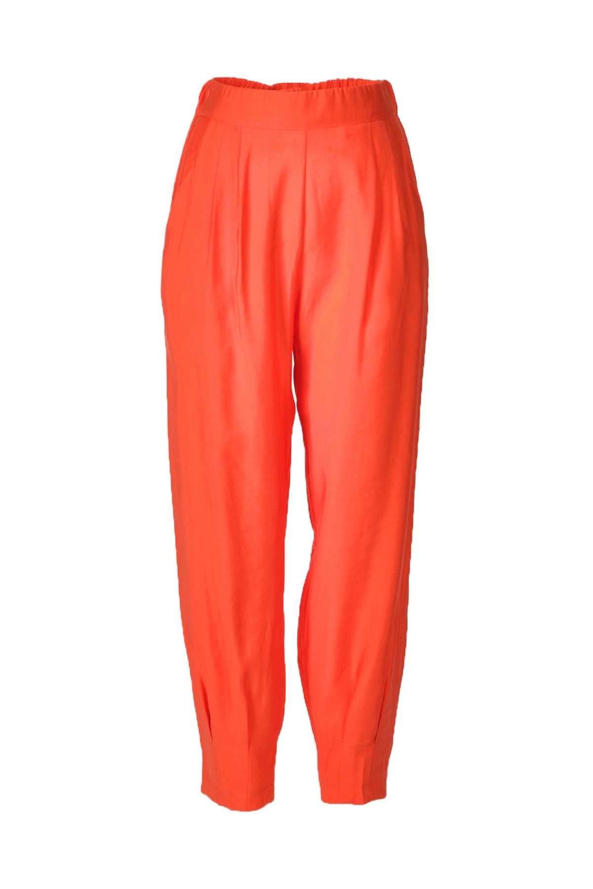 Ysatis Midi Pileli Oversize Kadın Pantolon - Minimalist Tarz Translation missing: tr.content.product_image_main