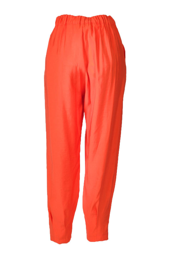 Ysatis Midi Pileli Oversize Kadın Pantolon - Minimalist Tarz