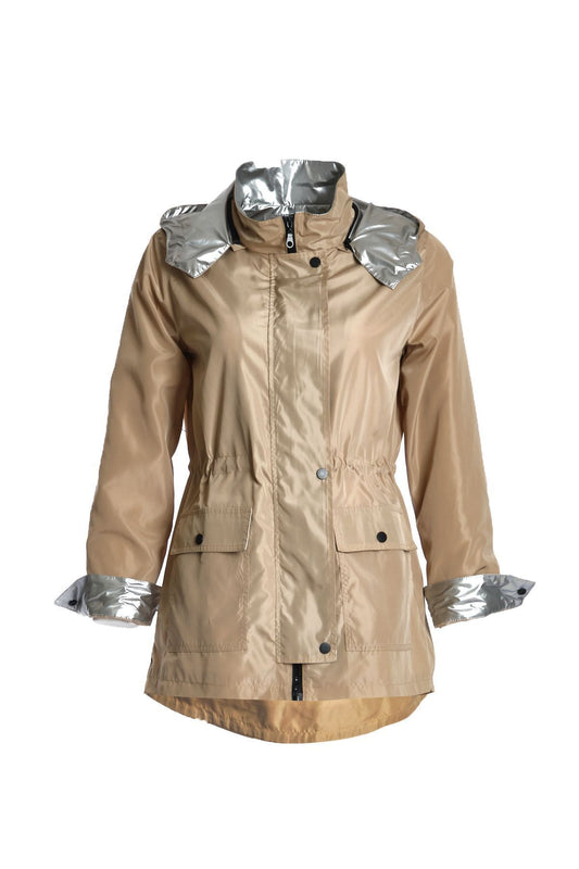 معطف واقٍ من المطر للنساء من يساتيس 24241000107